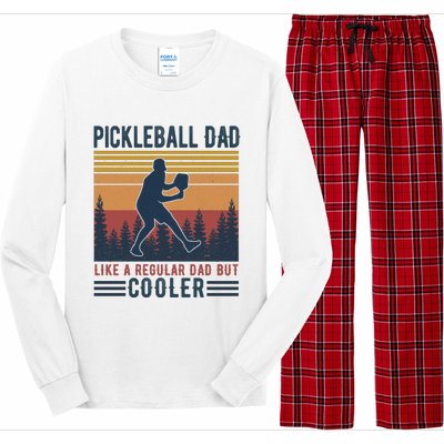 Pickleball Dad Like A Regular Dad Long Sleeve Pajama Set