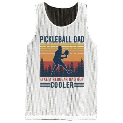 Pickleball Dad Like A Regular Dad Mesh Reversible Basketball Jersey Tank