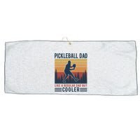 Pickleball Dad Like A Regular Dad Large Microfiber Waffle Golf Towel