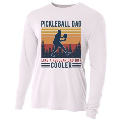 Pickleball Dad Like A Regular Dad Cooling Performance Long Sleeve Crew