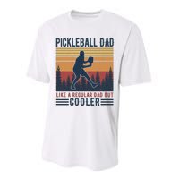 Pickleball Dad Like A Regular Dad Performance Sprint T-Shirt