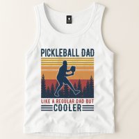 Pickleball Dad Like A Regular Dad Tank Top