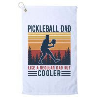 Pickleball Dad Like A Regular Dad Golf Towel