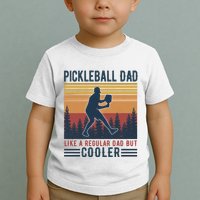 Pickleball Dad Like A Regular Dad Toddler T-Shirt