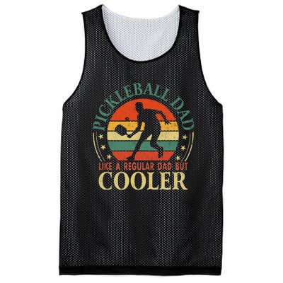 Pickleball Dad Like A Regular Dad But Cooler The Dink Father Mesh Reversible Basketball Jersey Tank