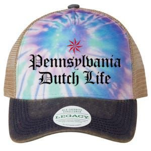 Pennsylvania Dutch Life Hex Sign Legacy Tie Dye Trucker Hat