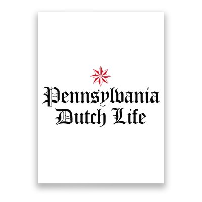 Pennsylvania Dutch Life Hex Sign Poster