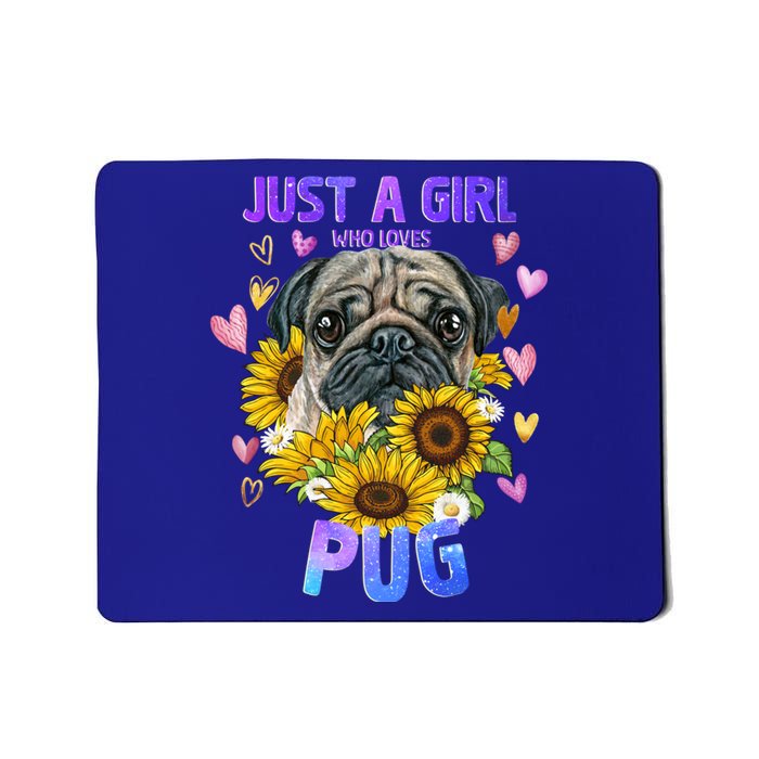 Pug Dog Lover Funny Cute Puppy Cute Gift Mousepad