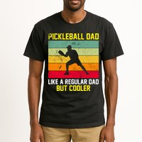 Pickleball Dad Like A Regular Dad But Cooler Vintage Retro Tall T-Shirt