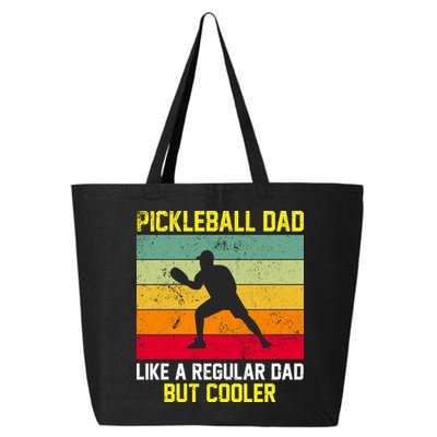 Pickleball Dad Like A Regular Dad But Cooler Vintage Retro 25L Jumbo Tote