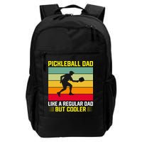 Pickleball Dad Like A Regular Dad But Cooler Vintage Retro Backpack