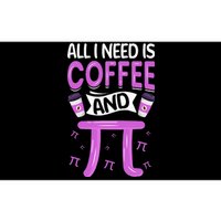 Pi Day Live All I need is Coffee and PI Math 14 March Nerd Bumper Sticker