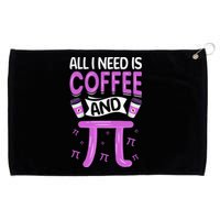 Pi Day Live All I need is Coffee and PI Math 14 March Nerd Grommeted Golf Towel