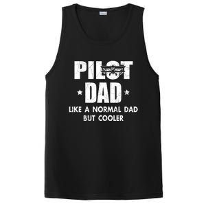 Pilot Dad Like A Normal Dad But Cooler PosiCharge Competitor Tank