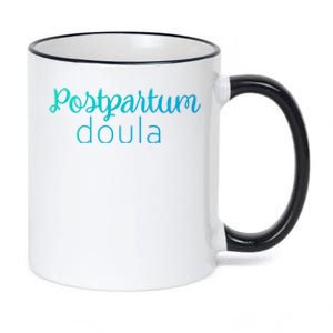 Postpartum Doula Labor Coach Birth Companion Labor Pregnancy Meaningful Gift 11oz Black Color Changing Mug