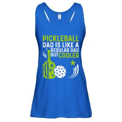 Pickleball Dad Like A Regular Dad But Cooler FatherS Day Gift Ladies Essential Flowy Tank