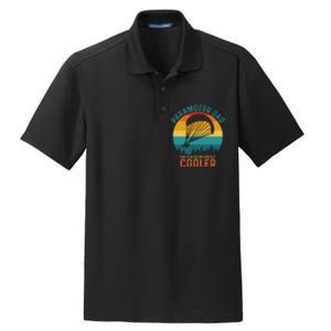 Paramotor Dad Like A Regular Dad But Cooler Funny Paramotor Pilot Dry Zone Grid Polo