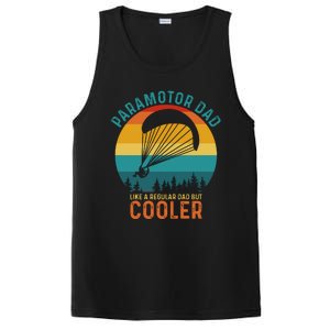 Paramotor Dad Like A Regular Dad But Cooler Funny Paramotor Pilot PosiCharge Competitor Tank