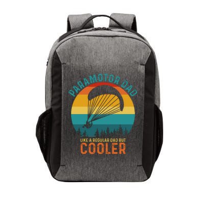 Paramotor Dad Like A Regular Dad But Cooler Funny Paramotor Pilot Vector Backpack