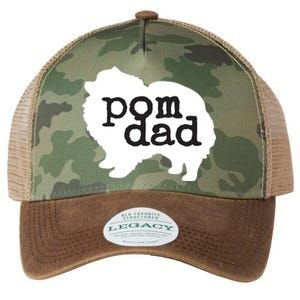 Pomeranian Dog Lover Pom Dad Legacy Tie Dye Trucker Hat