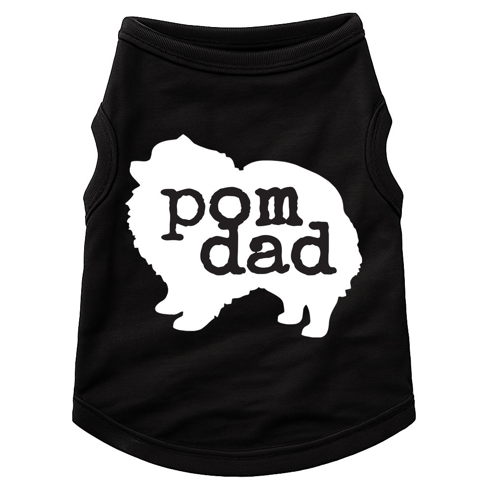 Pomeranian Dog Lover Pom Dad Doggie Tank