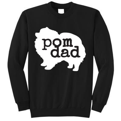 Pomeranian Dog Lover Pom Dad Sweatshirt