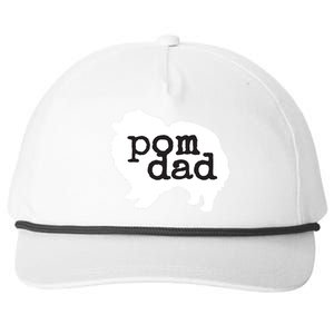 Pomeranian Dog Lover Pom Dad Snapback Five-Panel Rope Hat