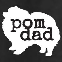 Pomeranian Dog Lover Pom Dad Adult Drive Performance Visor