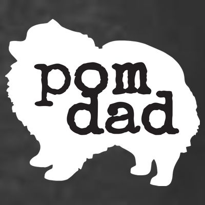 Pomeranian Dog Lover Pom Dad T-Shirt