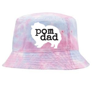 Pomeranian Dog Lover Pom Dad Tie-Dyed Bucket Hat