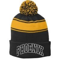 Pi Day Math Nerd Geek 3 1415 Irrational Number Pi Symbol Stripe Pom Pom Beanie