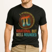 Pi Day Math Lover Apparel Irrational But Well-Rounded Pi Digits Design   Performance Shirt