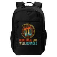 Pi Day Math Lover Apparel Irrational But Well-Rounded Pi Digits Design   Backpack