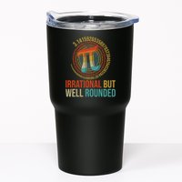 Pi Day Math Lover Apparel Irrational But Well-Rounded Pi Digits Design   Tumbler