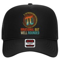 Pi Day Math Lover Apparel Irrational But Well-Rounded Pi Digits Design   Trucker Hat