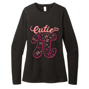 Pi Day Math Teacher Cutie Pi Womens CVC Long Sleeve Shirt