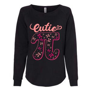 Pi Day Math Teacher Cutie Pi Womens California Wash Sweatshirt