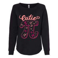 Pi Day Math Teacher Cutie Pi Womens California Wash Sweatshirt