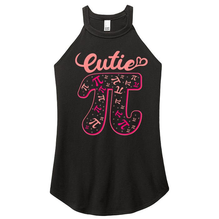 Pi Day Math Teacher Cutie Pi Women's Perfect Tri Rocker Tank