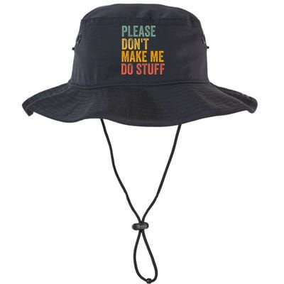 Please DonT Make Me Do Stuff Funny For Lazy Nager Gifts Bucket Hat