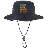 Please DonT Make Me Do Stuff Funny For Lazy Nager Gifts Bucket Hat