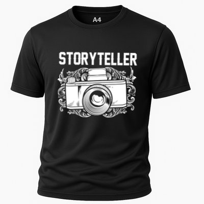 Photography Day Meaningful Gift Camera Photographer Storyteller Great Gift Performance Shirt