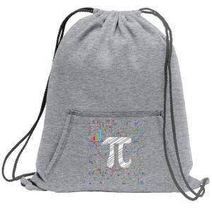 Pi Day Math Equation Math Teacher Student Geek Sweatshirt Cinch Pack Bag