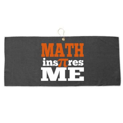 Pi Day Math Teacher Gift Funny Large Microfiber Waffle Golf Towel