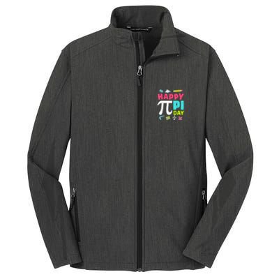 Pi Day Math Tee for Student & Teachers Graphic Core Soft Shell Jacket