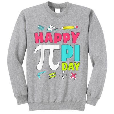 Pi Day Math Tee for Student & Teachers Graphic Tall Sweatshirt