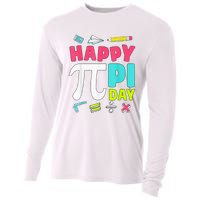 Pi Day Math Tee for Student & Teachers Graphic Cooling Performance Long Sleeve Crew