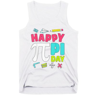 Pi Day Math Tee for Student & Teachers Graphic Tank Top