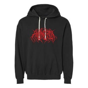 Phoneboy Death Metal Logo Garment-Dyed Fleece Hoodie