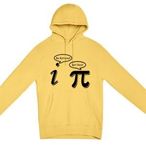 Pi Day Math Teacher Funny Premium Pullover Hoodie